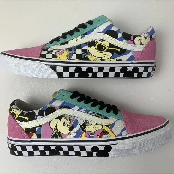 🩷 Vans x Disney Old Skool “80s Mickey” Sneakers (NWOT) - Picture 9 of 14